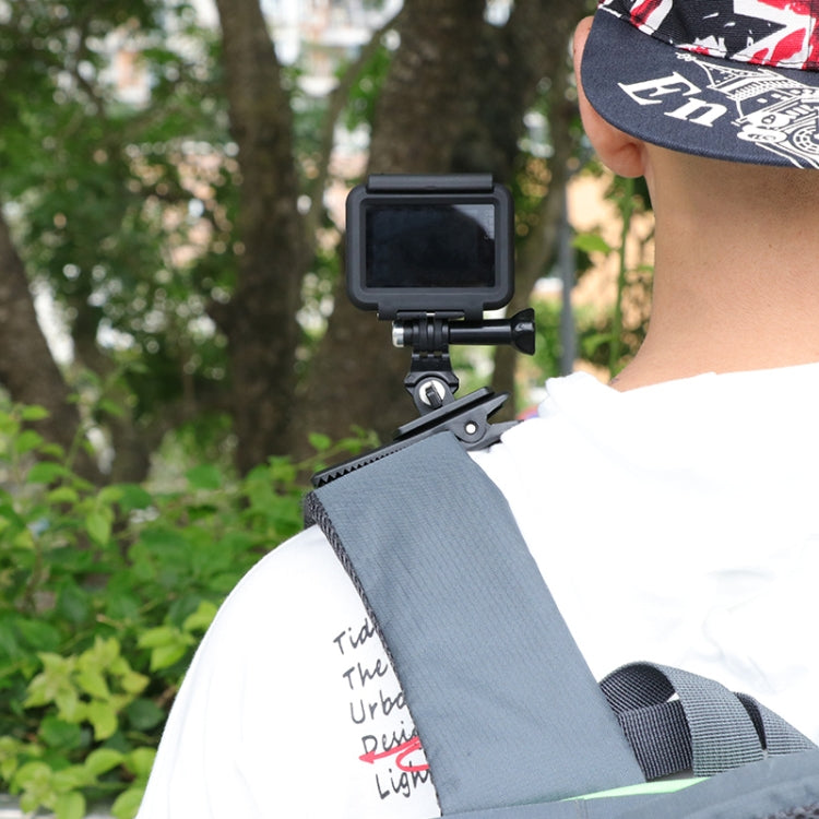 Mochila RUIGPRO - tipo J con rotación de 360 grados, monturas recreativas, montaje de abrazadera con tornillo para GoPro HER…