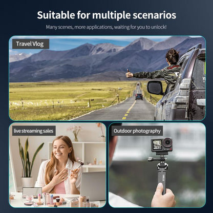 Trípode magnético plegable de bolsillo STARTRC para cámaras de acción GoPro,, Insta360 y Pocket Serie (negro) — imagen 12