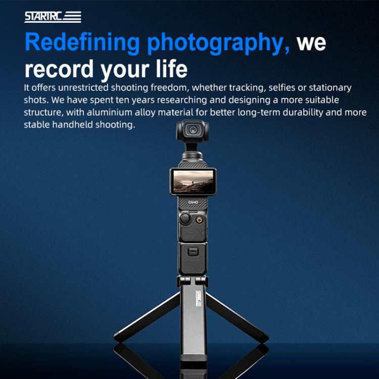 Trípode magnético plegable de bolsillo STARTRC para cámaras de acción GoPro,, Insta360 y Pocket Serie (negro) — imagen 5