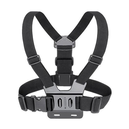 Soporte para correa de hombro y cinturón de pecho delantero para GoPro, Insta360, y otras cámaras de acción para DJI Osmo Ac…