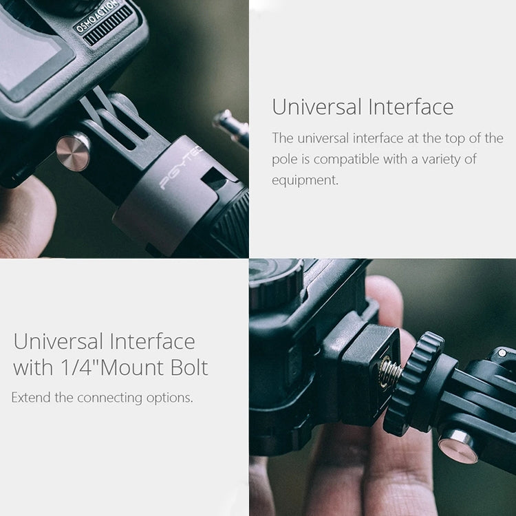 Trípode PGYTECH P-GM-117 Action Camera Extensión Selfie Stick para DJI Osmo Action (Negro) — imagen 6