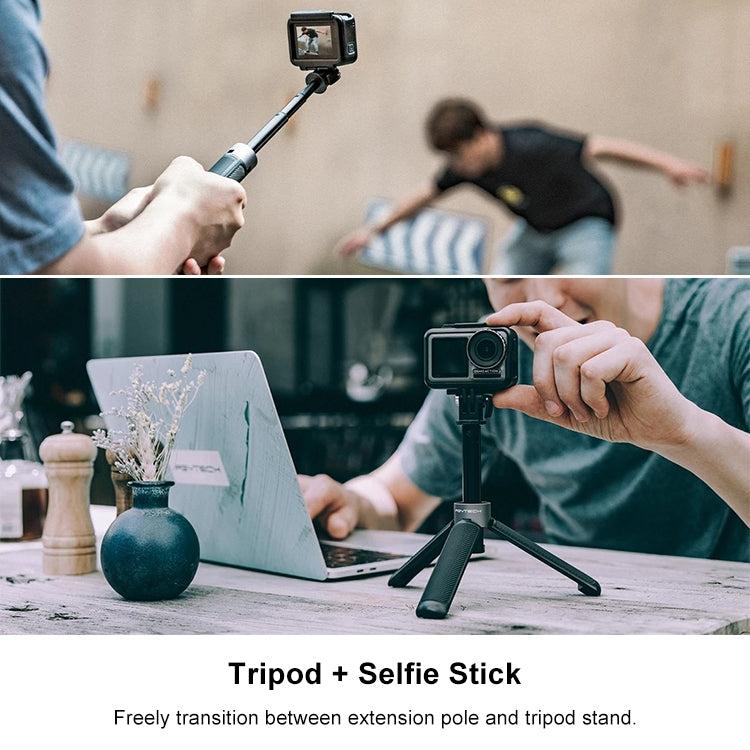 Trípode PGYTECH P-GM-117 Action Camera Extensión Selfie Stick para DJI Osmo Action (Negro) — imagen 7