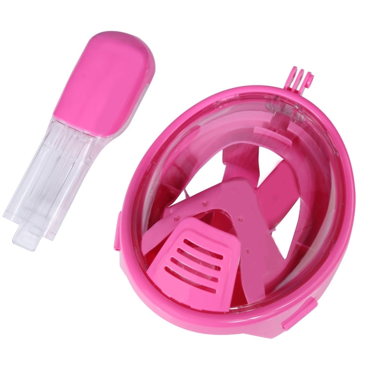 Equipo de buceo para niños Máscara de snorkel con diseño de cara completa para GoPro Hero12 Black / Hero11 /10/9/8/7/6/5, In…