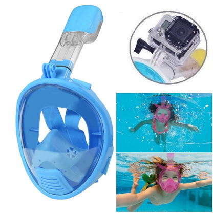 Equipo de buceo para niños Máscara de snorkel con diseño de cara completa para GoPro Hero12 Black / Hero11 /10/9/8/7/6/5, In…