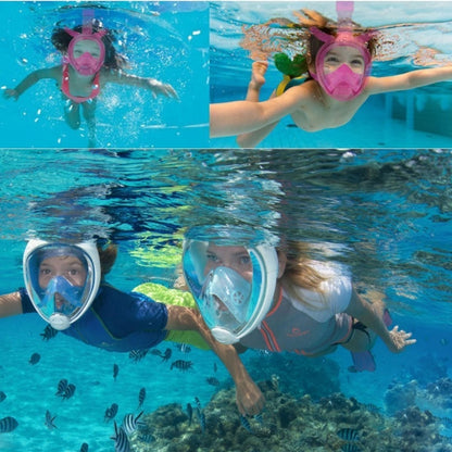 Equipo de buceo para niños Máscara de snorkel con diseño de cara completa para GoPro Hero12 Black / Hero11 /10/9/8/7/6/5, In…