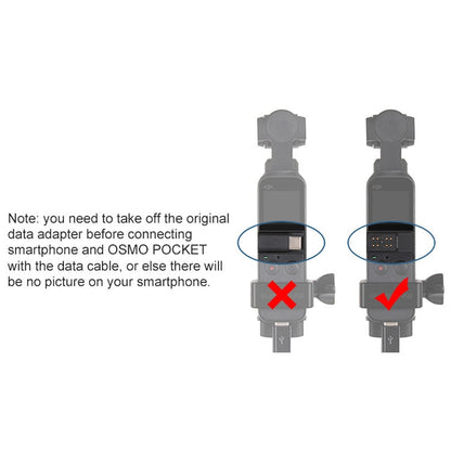 Cable Sunnylife OP-X9208 tipo C a tipo C para bolsillo OSMO, longitud: 1 m para DJI Osmo Pocket — imagen 6