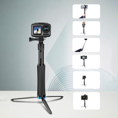 Trípode de mano de una RUIGPRO pieza para Selfie Stick, montura telescópica, GoPro HERO9 Black / HERO8 Black / 7/6/5/5 Sessi…