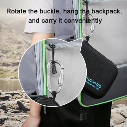 Caja portátil impermeable a prueba de agua de RuigPro a prueba de golpes, Tamaño: 33.5cm x 22.7cm x 6,3cm (negro) — imagen 11