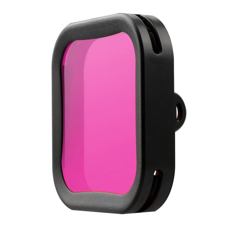 Carcasa Filtro de lente de color de buceo para DJI Osmo Action (púrpura) — imagen 2