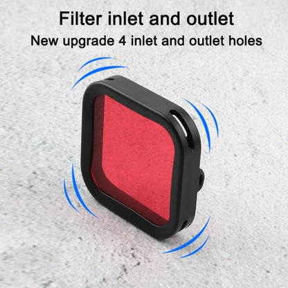 Carcasa Filtro de lente de color de buceo para DJI Osmo Action (púrpura) — imagen 4