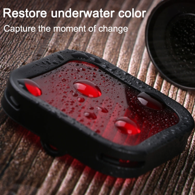 Carcasa Filtro de lente de color de buceo para DJI Osmo Action (púrpura) — imagen 8