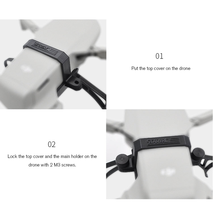 Soporte de varilla de flotabilidad STARTRC - para pierna de aterrizaje con absorción de impactos para DJI Mavic 2 / Mavic Mi…