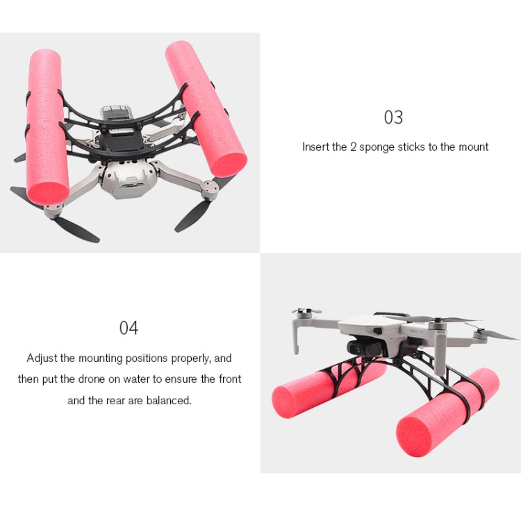 Soporte de varilla de flotabilidad STARTRC - para pierna de aterrizaje con absorción de impactos para DJI Mavic 2 / Mavic Mi…