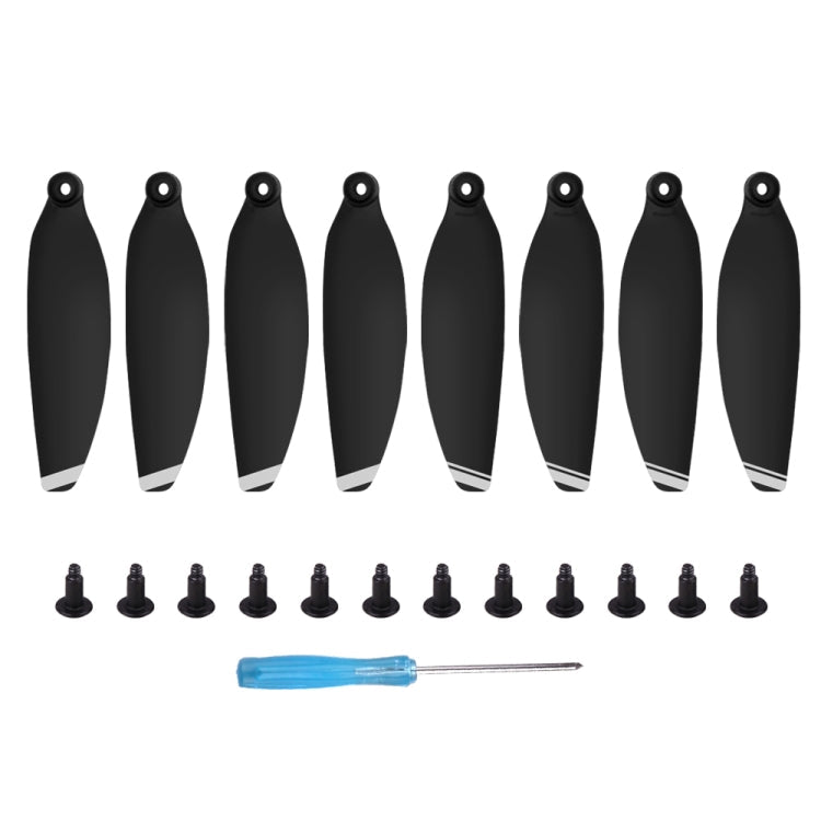 Set 8PCS / Sunnylife 4726F Hélices de ala de liberación rápida de bajo ruido para DJI Mavic Mini (Plata) — imagen 2
