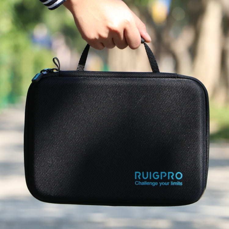 Bolsa RUIGPRO Oxford Caja de almacenamiento impermeable, Tamaño: 24x16.5x8cm para DJI Osmo Pocket / Osmo Action (Negro) para…