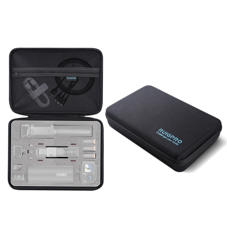 Estuche RUIGPRO Oxford Caja de almacenamiento impermeable para cámara Gimble /, Tamaño: 30.2x20.8x7.2cm para DJI Osmo Pocket…