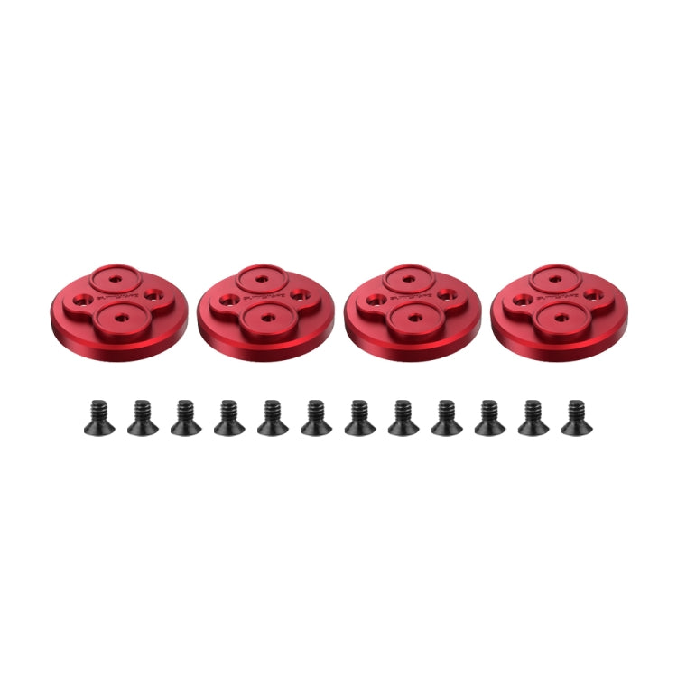 Cubierta protectora de metal para motor Sunnylife de 4 piezas para DJI Mavic Mini (rojo) — imagen 2