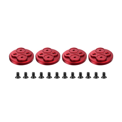 Cubierta protectora de metal para motor Sunnylife de 4 piezas para DJI Mavic Mini (rojo) — imagen 2