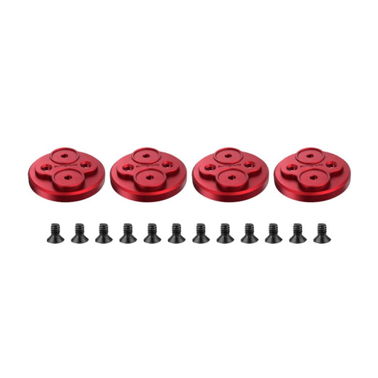 Cubierta protectora de metal para motor Sunnylife de 4 piezas para DJI Mavic Mini (rojo) — imagen 2
