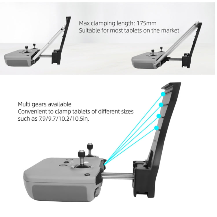 Soporte de extensión de placa Sunnylife -Q9293 de control remoto para DJI Mavic Air 2 — imagen 4