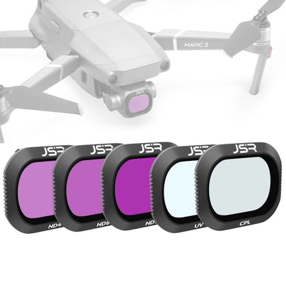 Filtro de lente JSR Dron 5 en 1 UV + CPL + ND4 + ND8 + ND16 para DJI Mavic 2 Pro