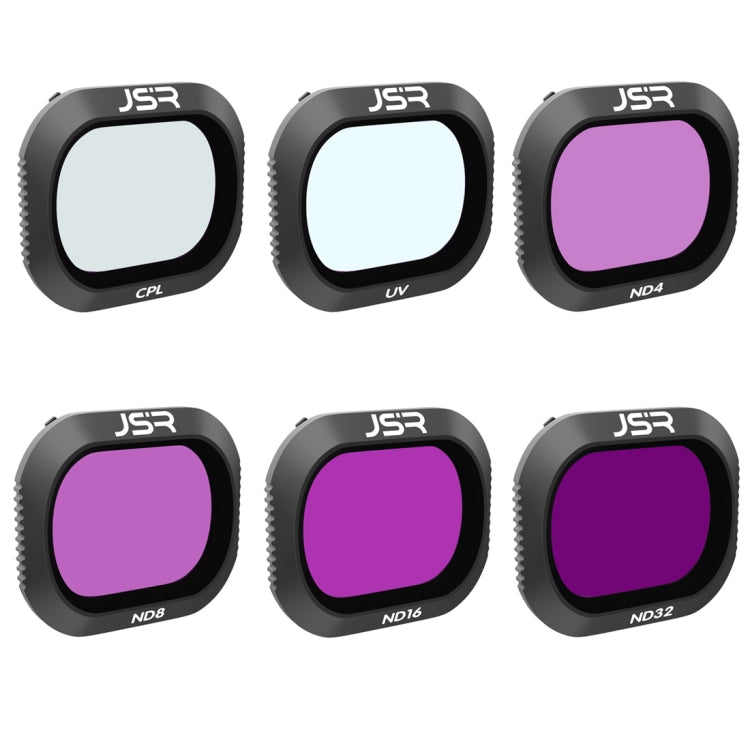 Filtro de lente JSR Dron 6 en 1 UV + CPL + ND4 + ND8 + ND16 + ND32 para DJI Mavic 2 Pro — imagen 2