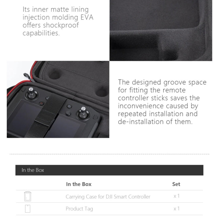 Bolsa de accesorios PGYTECH P-15D-005 control remoto con pantalla portátil para DJI Mavic 2 — imagen 7