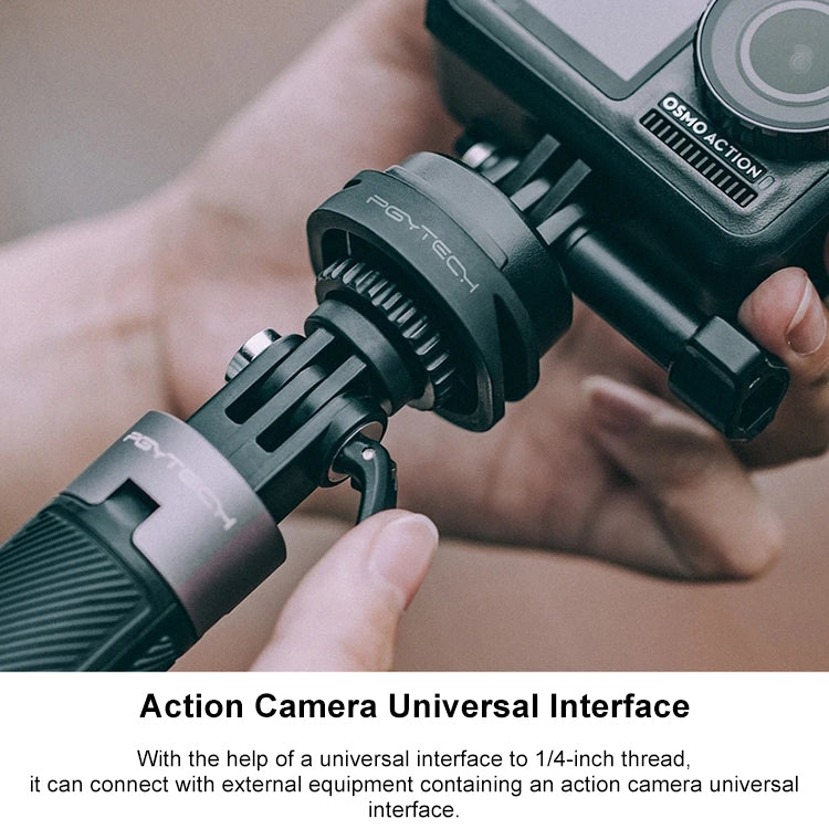 Trípode PGYTECH P-11B-023 Adaptador de para DJI Osmo Action (negro) — imagen 8