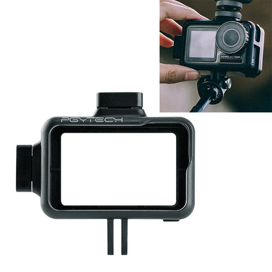 Jaula de conejo PGYTECH P-11B-010 Cámara deportiva Accesorio de Vlog para DJI Osmo Action