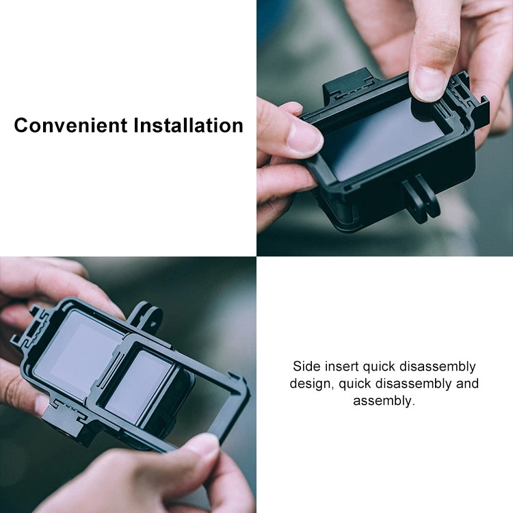 Jaula de conejo PGYTECH P-11B-010 Cámara deportiva Accesorio de Vlog para DJI Osmo Action — imagen 6