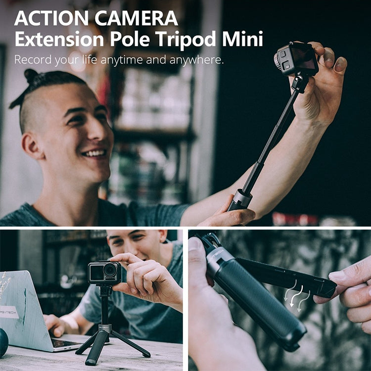 Trípode PGYTECH P-11B-027 Mochila Clip Bolsa de almacenamiento Kit de viaje para DJI Osmo Action — imagen 6