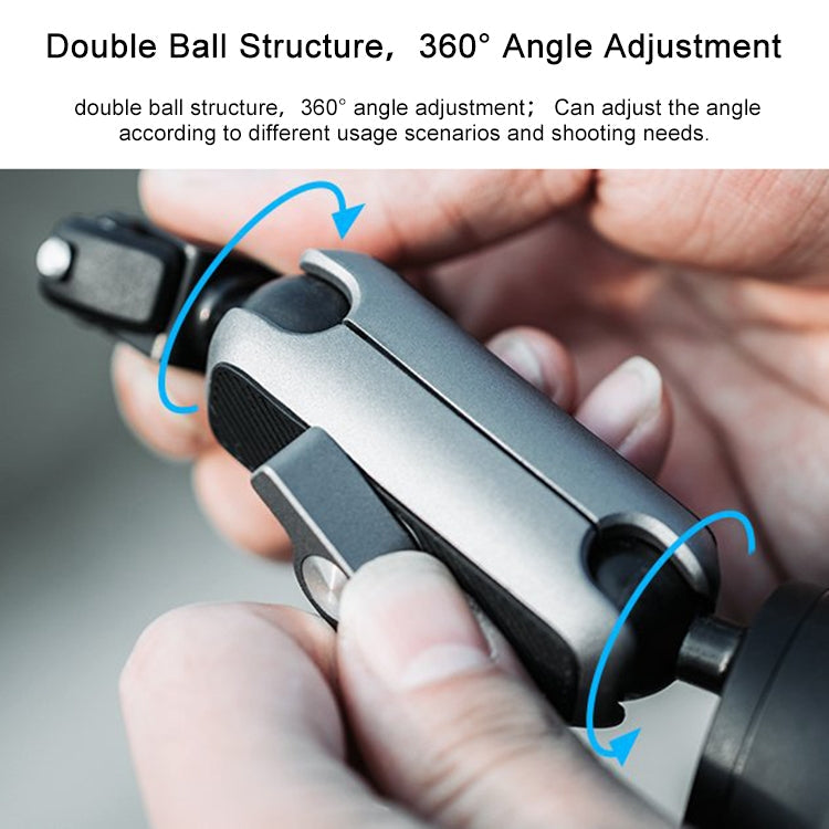 Soporte PGYTECH P-GM-132 para teléfono con ventosa para cámara de acción para DJI Osmo Action (plateado) — imagen 6