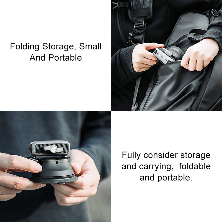 Soporte PGYTECH P-GM-132 para teléfono con ventosa para cámara de acción para DJI Osmo Action (plateado) — imagen 10
