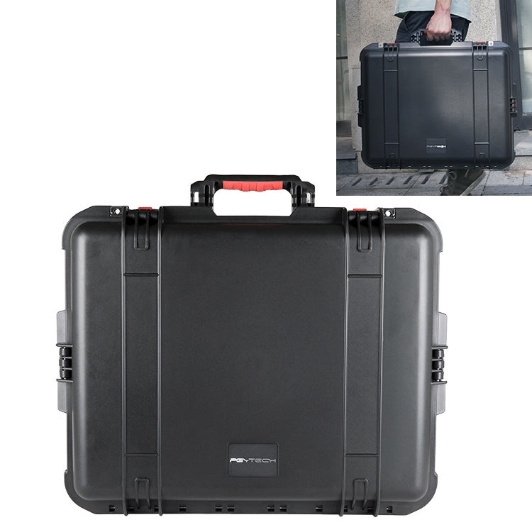 Estuche PGYTECH P-RH-001 rígido a prueba de golpes a prueba de golpes a prueba de explosiones, Tamaño: 63.4x50.3cm (Negro)