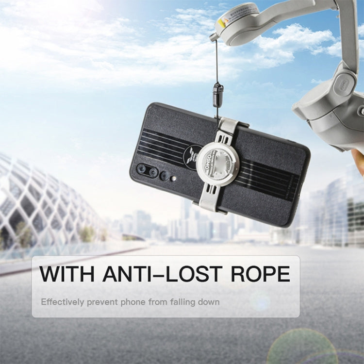 Soporte STARTRC para teléfono Clip Correa de cuerda anti-perdida Anti-caída (Negro) — imagen 5