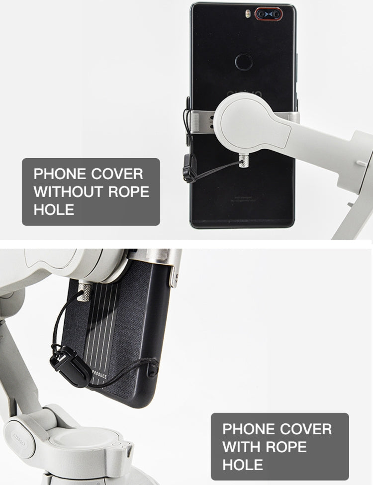 Soporte STARTRC para teléfono Clip Correa de cuerda anti-perdida Anti-caída (Negro) — imagen 8