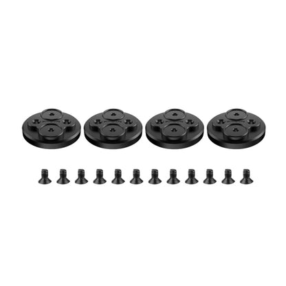 Cubierta protectora de metal para motor Sunnylife de 4 piezas para DJI Mini 2 (negro) — imagen 2