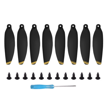 Set 8 PCS / Sunnylife 4726F Hélices de ala de liberación rápida de bajo ruido para DJI Mavic Mini / Mini 2 SE / Mini SE (Oro…