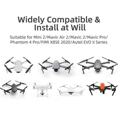 Luz indicadora de luz LED estroboscópica nocturna Sunnylife 2-Verde + 2-Roja para DJI Mavic 2 / Mavic Air 2 para DJI DJI Mav…
