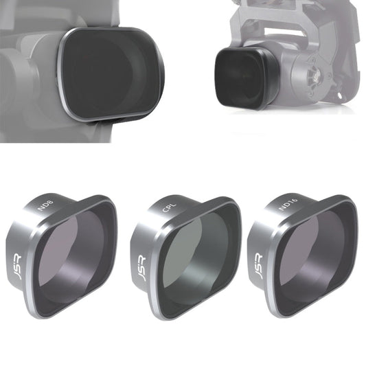 Lente JSR KS 3 in 1 ND8+ND16+CPL Filtro, Aluminum Alloy Frame