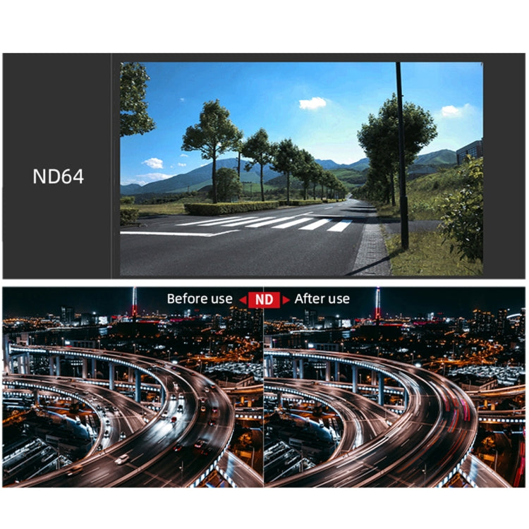 Lente JSR KS 3 in 1 ND8+ND16+CPL Filtro, Aluminum Alloy Frame — imagen 5