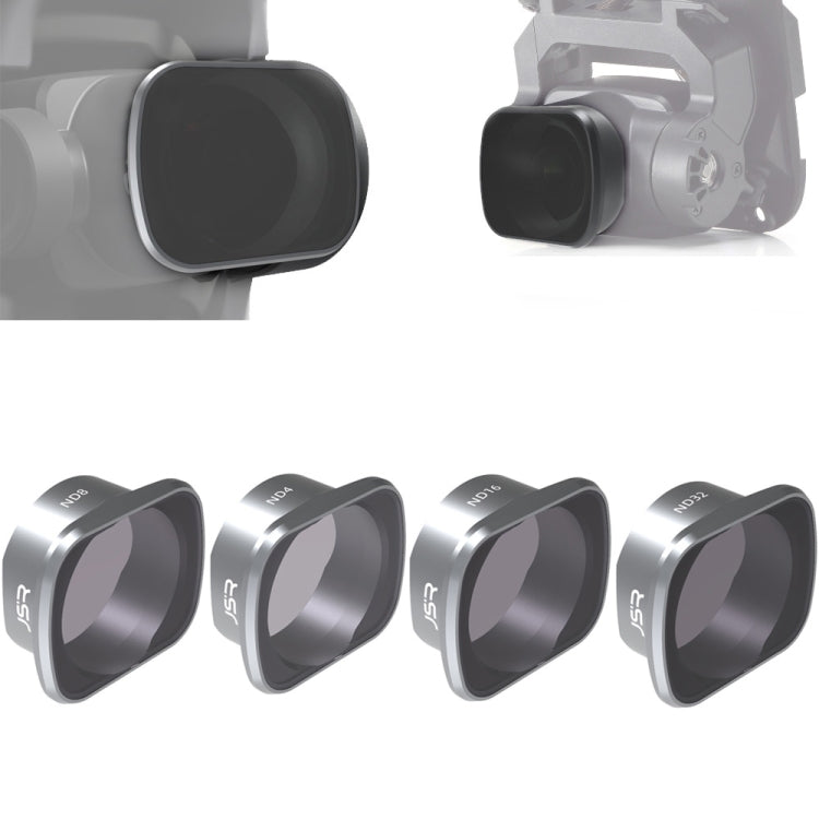 Lente JSR KS 4 in 1 ND4+ND8+ND16+ND32 Filtro, Aluminum Alloy Frame