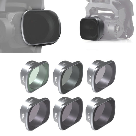Lente JSR KS 6 in 1 ND4+ND8+ND16+ND32+MCUV+CPL Filtro, Aluminum Alloy Frame