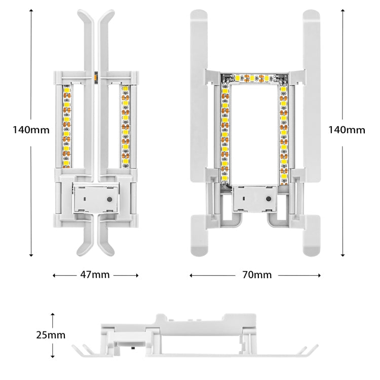 Soporte STARTRC 1109190 extensor de altura de tren de aterrizaje anticolisión de liberación rápida plegable para DJI Mavic M…