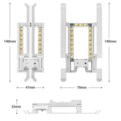 Soporte STARTRC 1109190 extensor de altura de tren de aterrizaje anticolisión de liberación rápida plegable para DJI Mavic M…