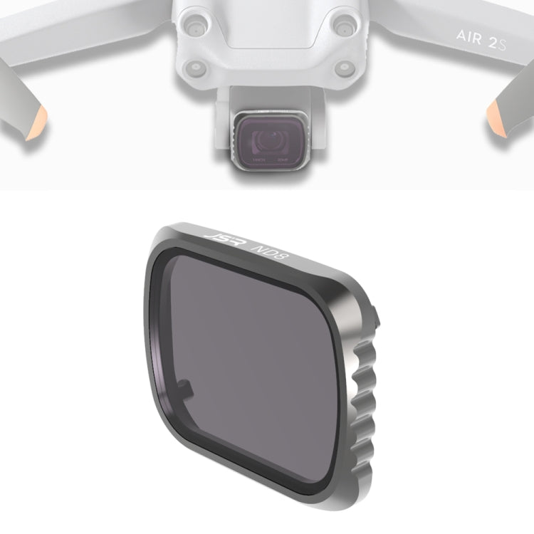 Filtro de lente JSR KS ND8, marco de aluminio para DJI Air 2S