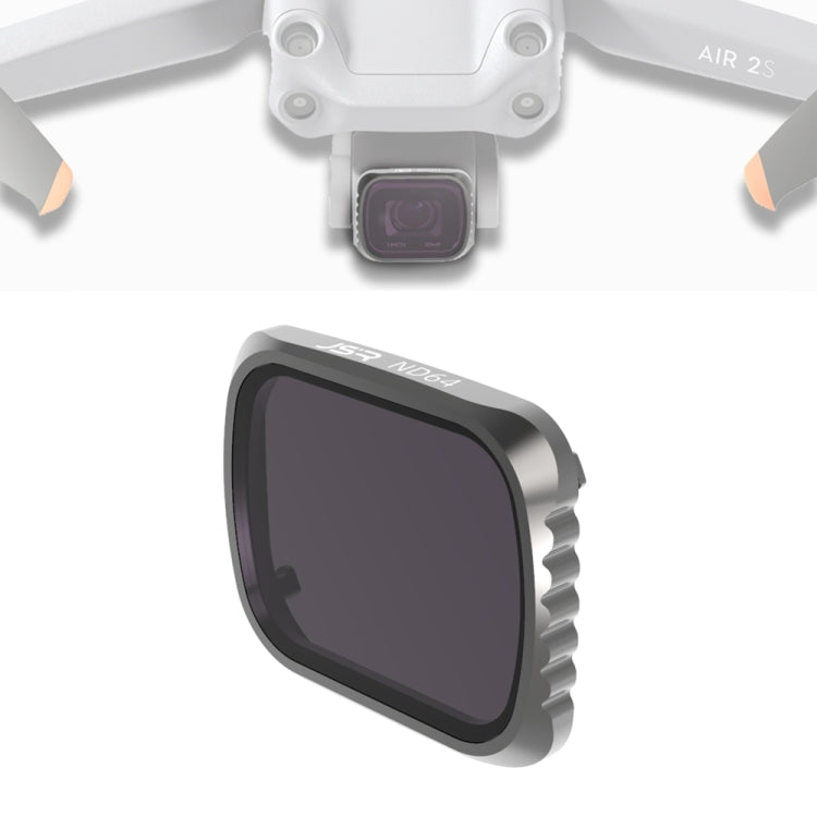 Filtro de lente JSR KS ND64, marco de aluminio para DJI Air 2S