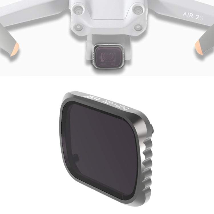 Filtro de lente JSR KS ND1000, marco de aluminio para DJI Air 2S
