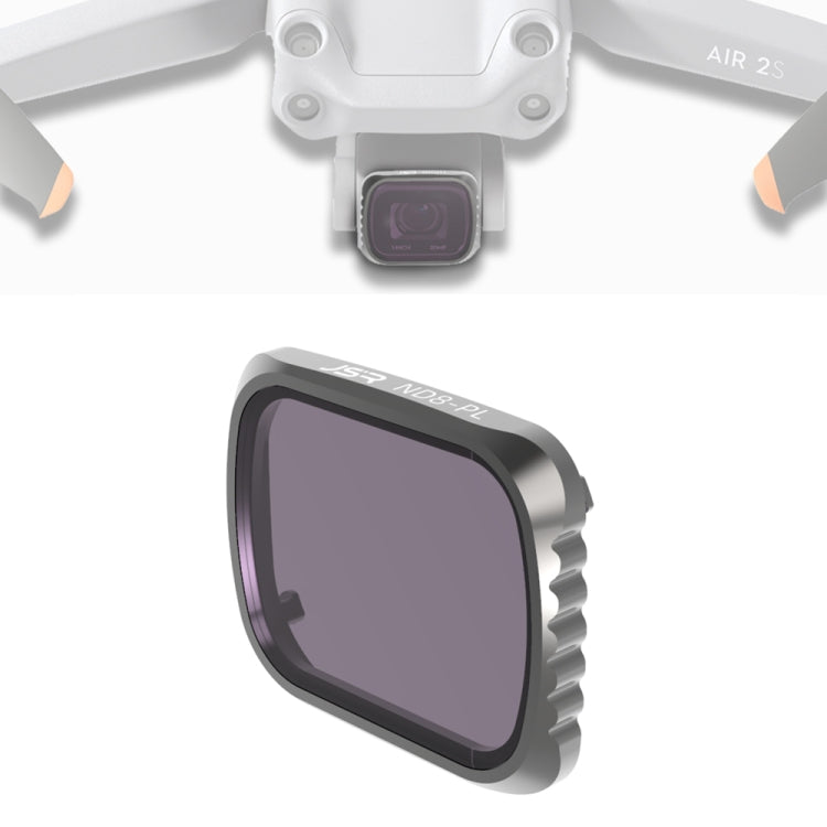 Filtro de lente JSR KS ND8PL, marco de aluminio para DJI Air 2S