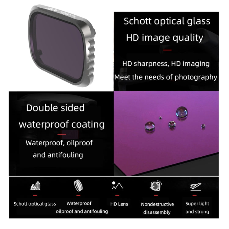 Filtro de lente JSR KS ND64PL, marco de aluminio para DJI Air 2S — imagen 3